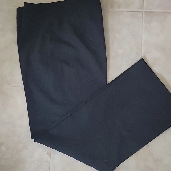 Lafayette 148 New York Black Stretch Wool Trousers Size 6 - Picture 6 of 7